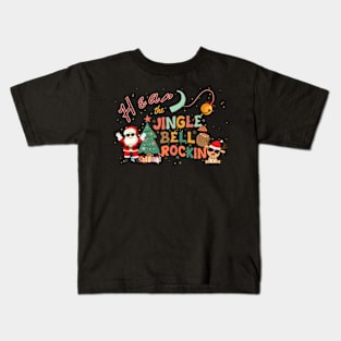 Hear The Jingle Bell Rockin | Cochlear Implant Kids T-Shirt